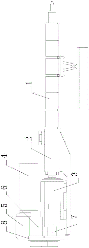 Plasticizing and injection molding device