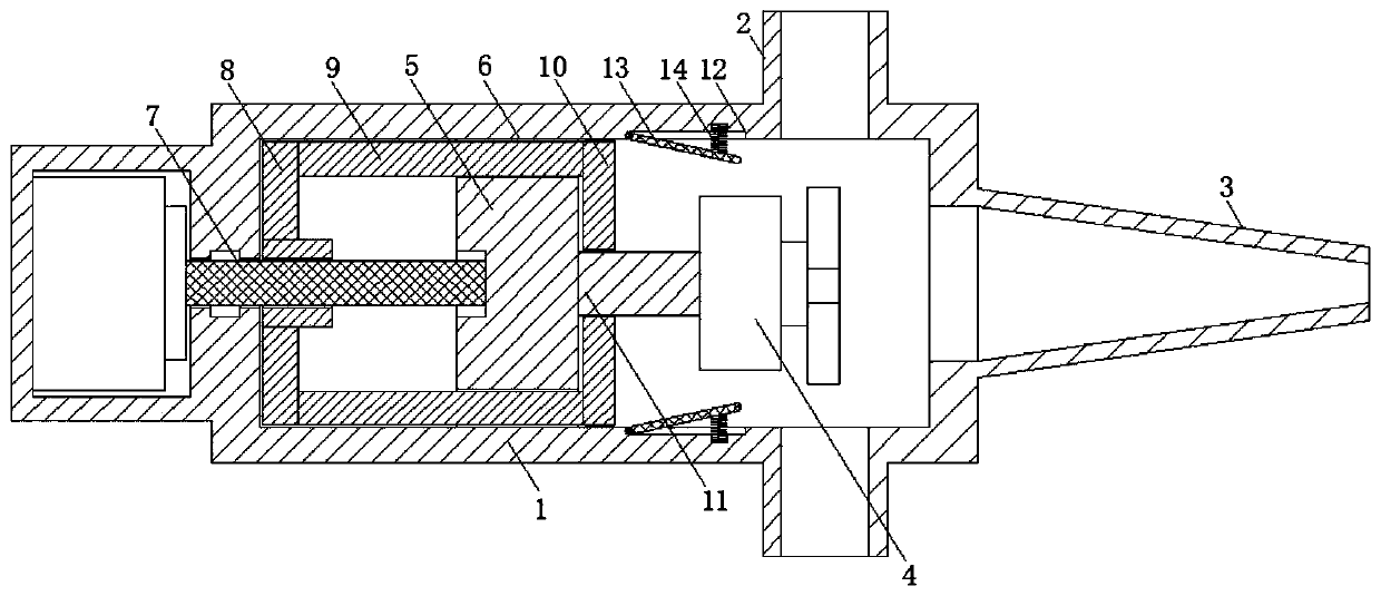 Spraying air supplementing pump capable of being adjusted and controlled