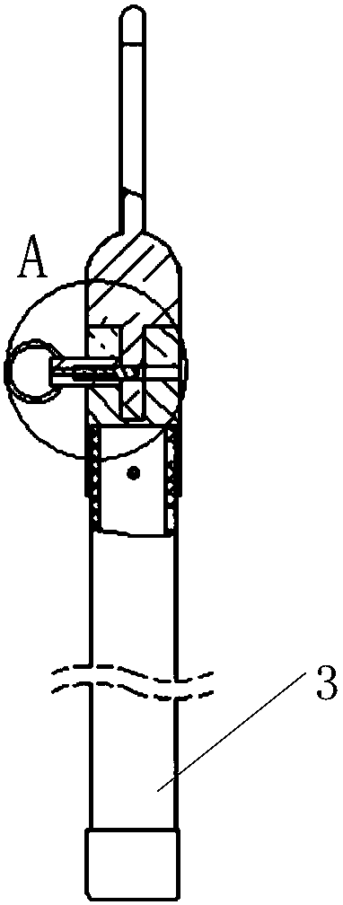 Isolation switch operation rod