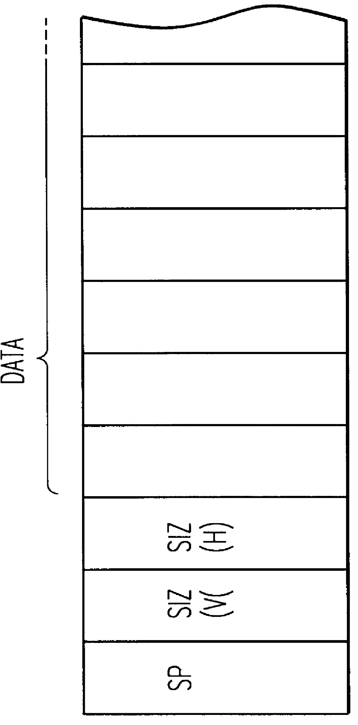 Video signal processing circuit inhibiting display of distorted images