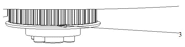 Automatic manipulator of caster support press line