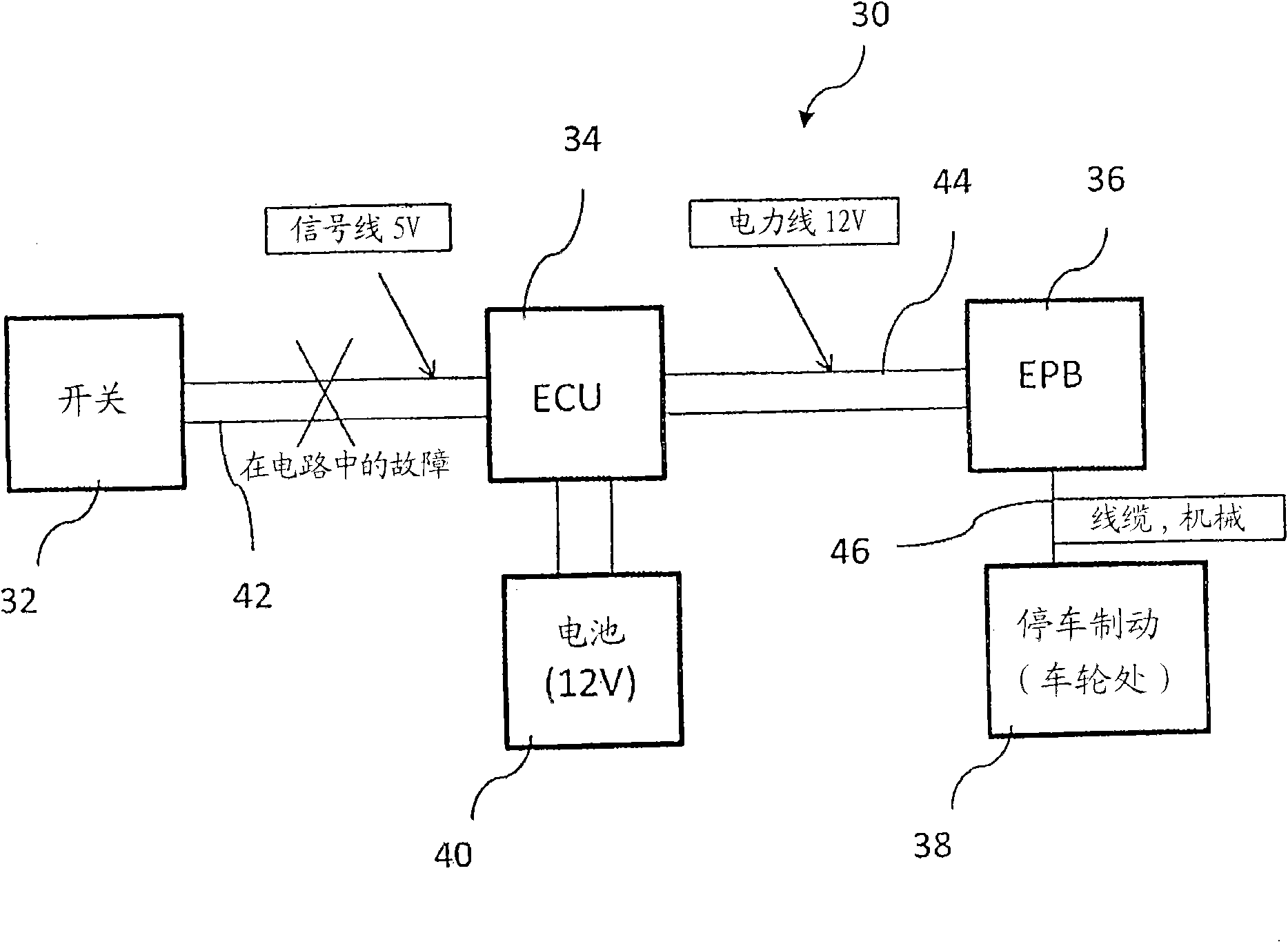 Parking brake system