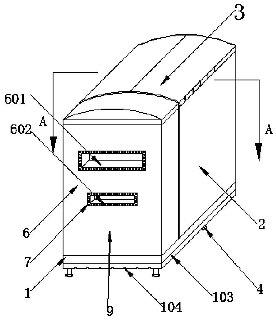 Computer waterproof and moistureproof protection equipment