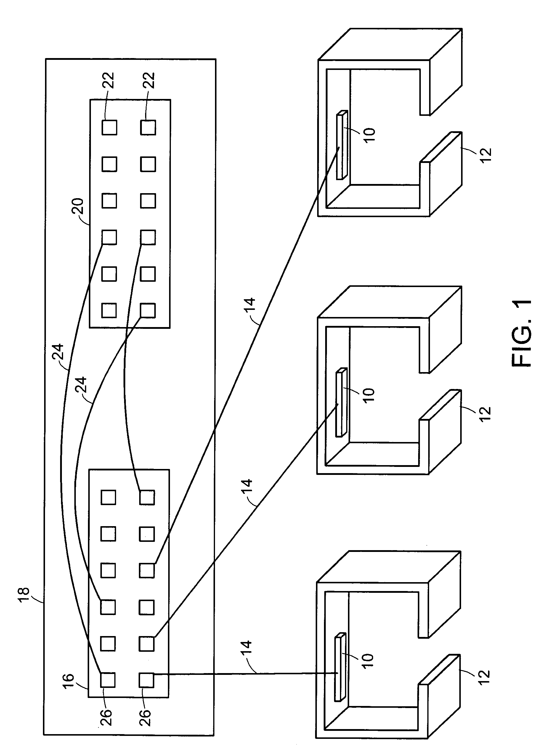 Self-identifying cable for interconnecting electronic devices