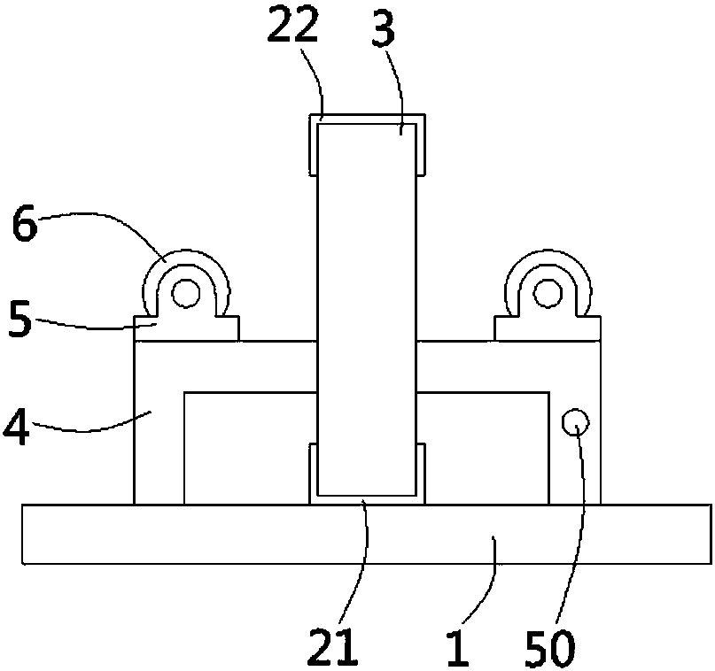 Steel band detection device on color steel plate production line