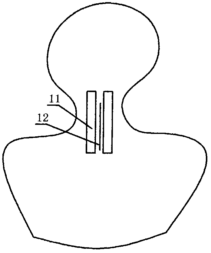 Adhesive plaster for skin and use method