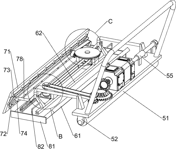 Cement leveling vehicle for road construction