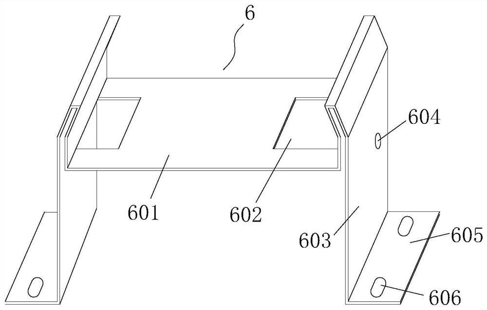 Seamless sinking double-drawing-wire locking type building integrated waterproof photovoltaic support