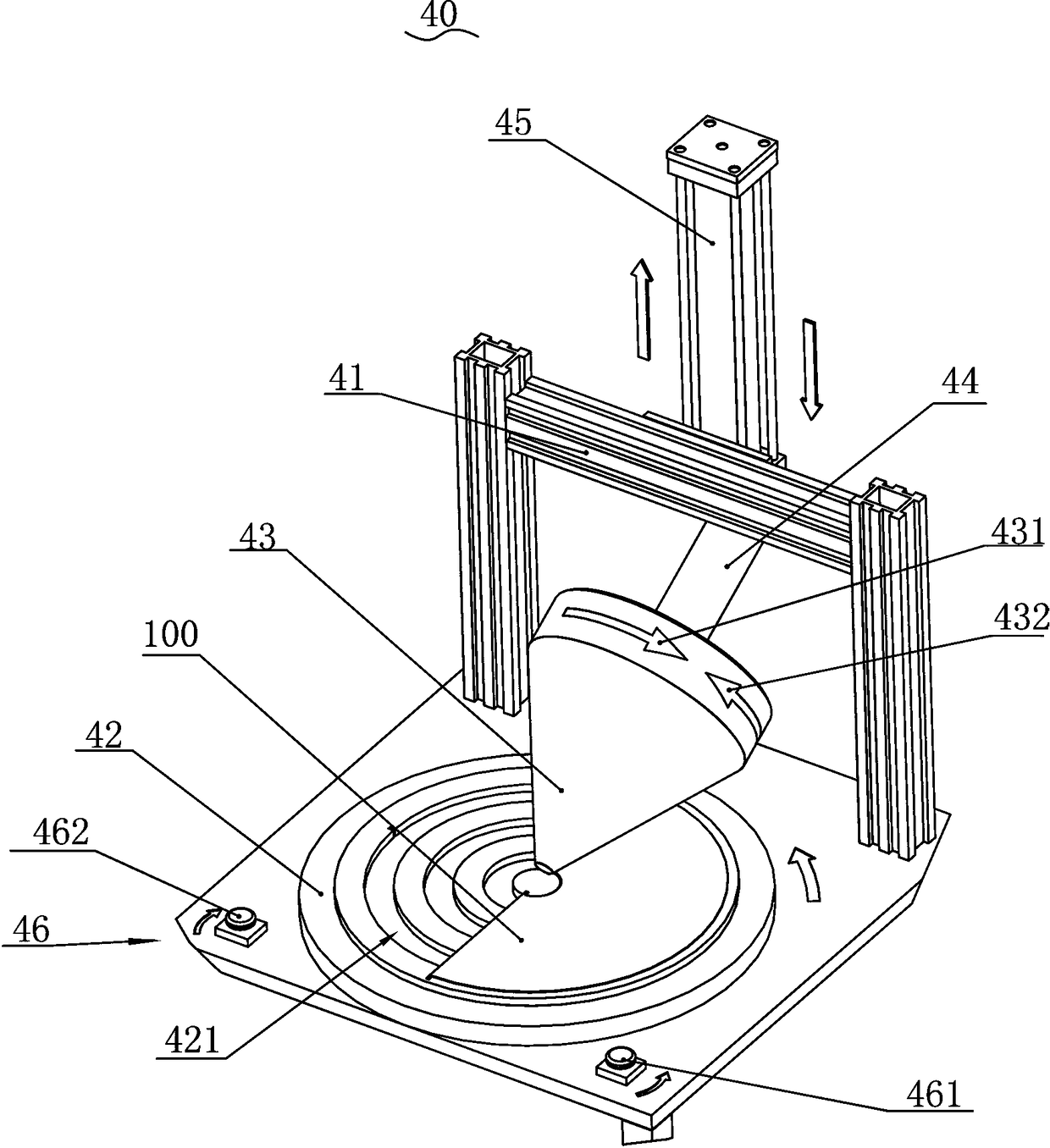 Manufacturing method of stainless steel tapered tank body