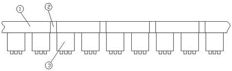 Novel bus duct type power distribution system