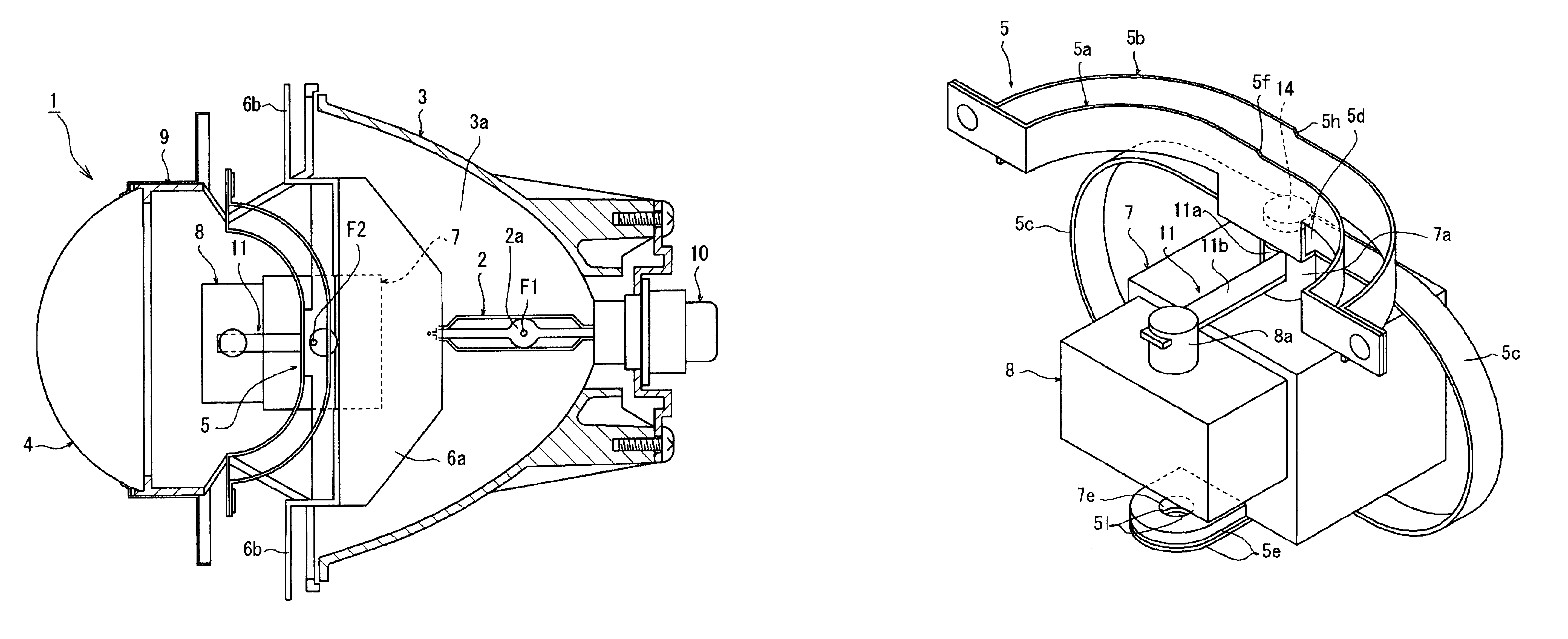 Pattern-variable headlamp