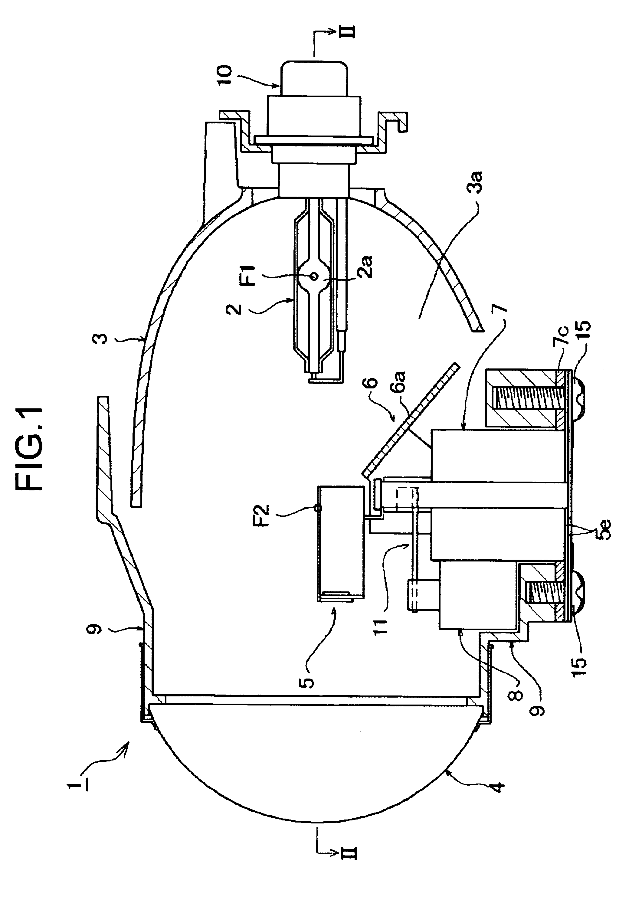 Pattern-variable headlamp