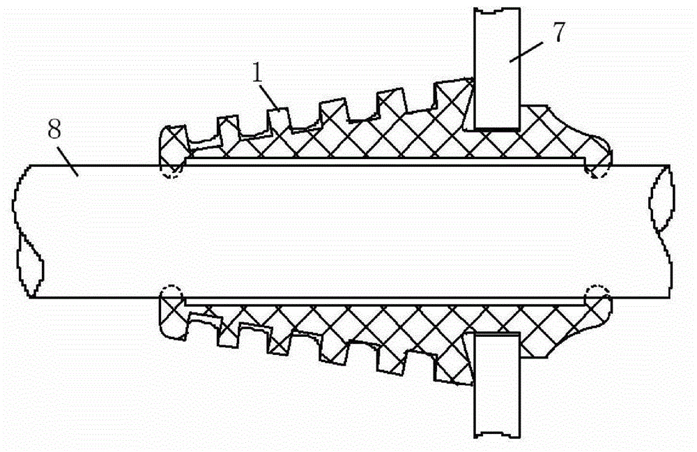 Cable protection sleeve and cable assembly