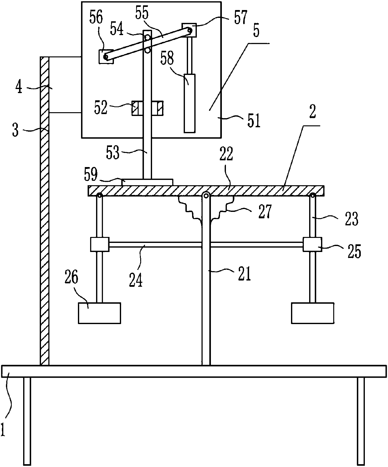 Stamping equipment for plant specimens