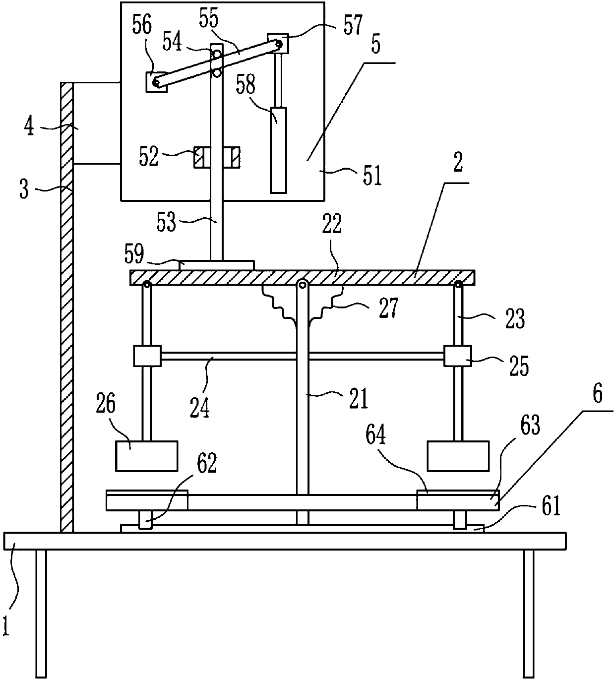 Stamping equipment for plant specimens