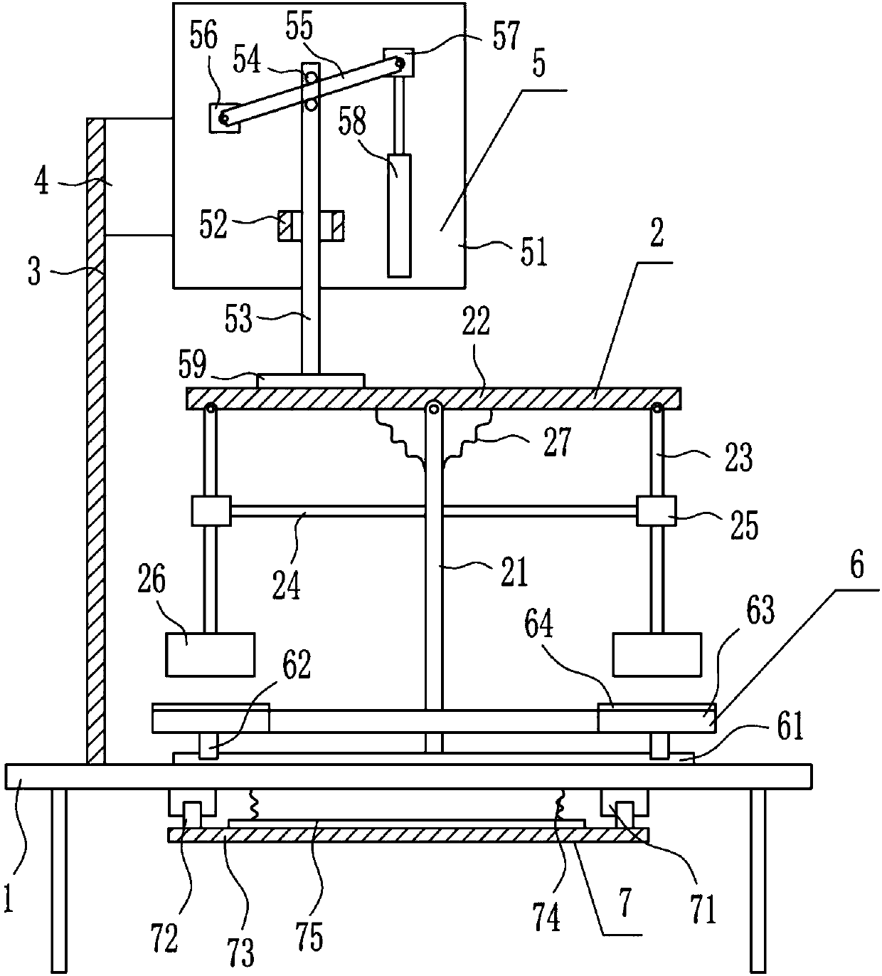 Stamping equipment for plant specimens