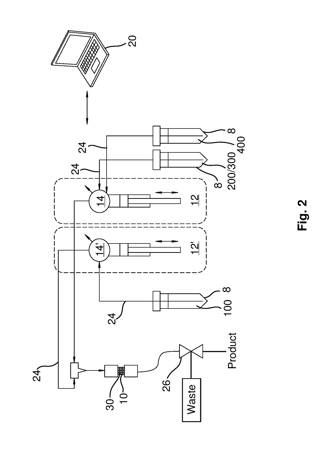 System and process for purification of astatine-211 from target materials