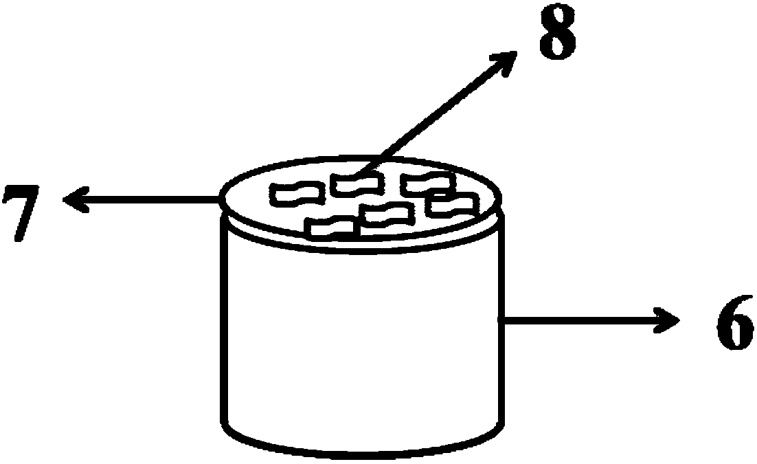 Electrochemical sensor for sensitively detecting heavy metal cadmium ions and preparation method of electrochemical sensor