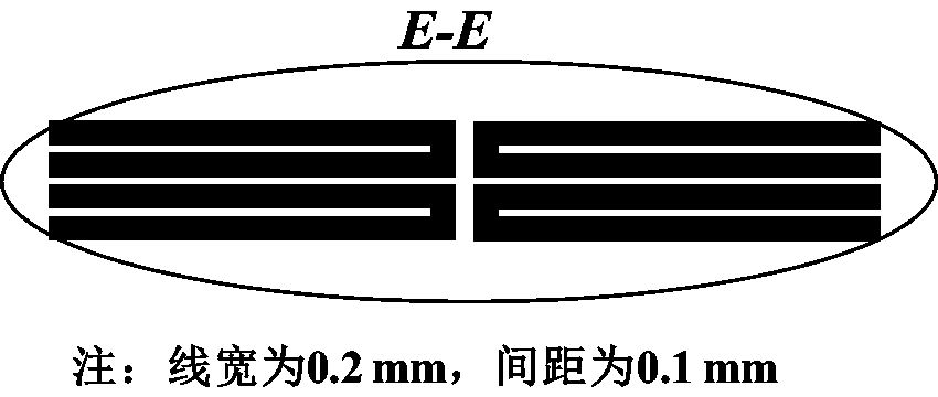 Symmetrical multi-line transient tropical solid high-heat-conductivity-coefficient testing device