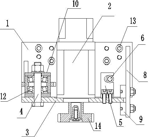 A driving and guiding mechanism of a numerical control cutting machine