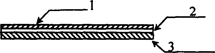 Glue layer thickness controlable continuous glue-dropping process for packing solar cell