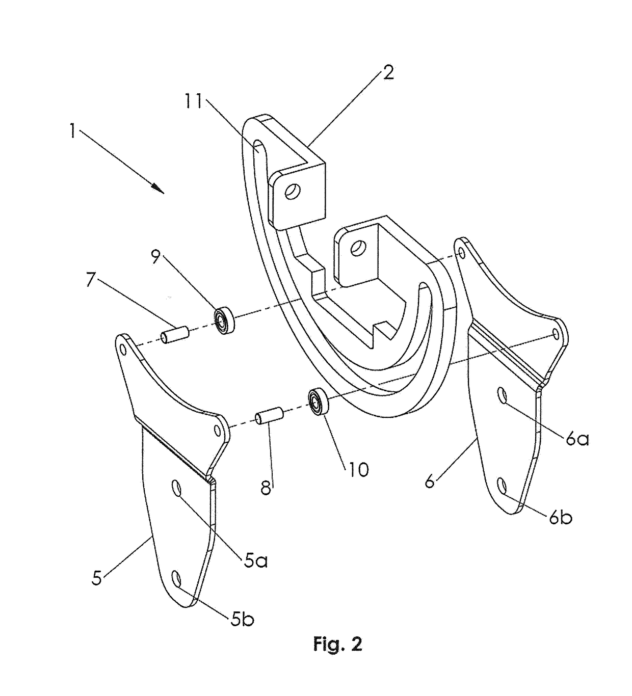 Bearing assembly for solar trackers