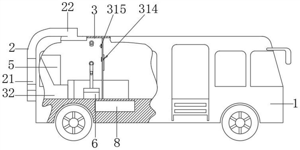 Pharyngeal swab collection vehicle