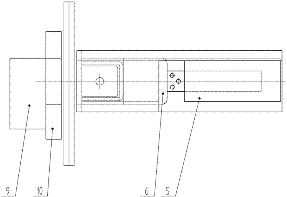 Automatic anchoring net connecting device for underground coal mine