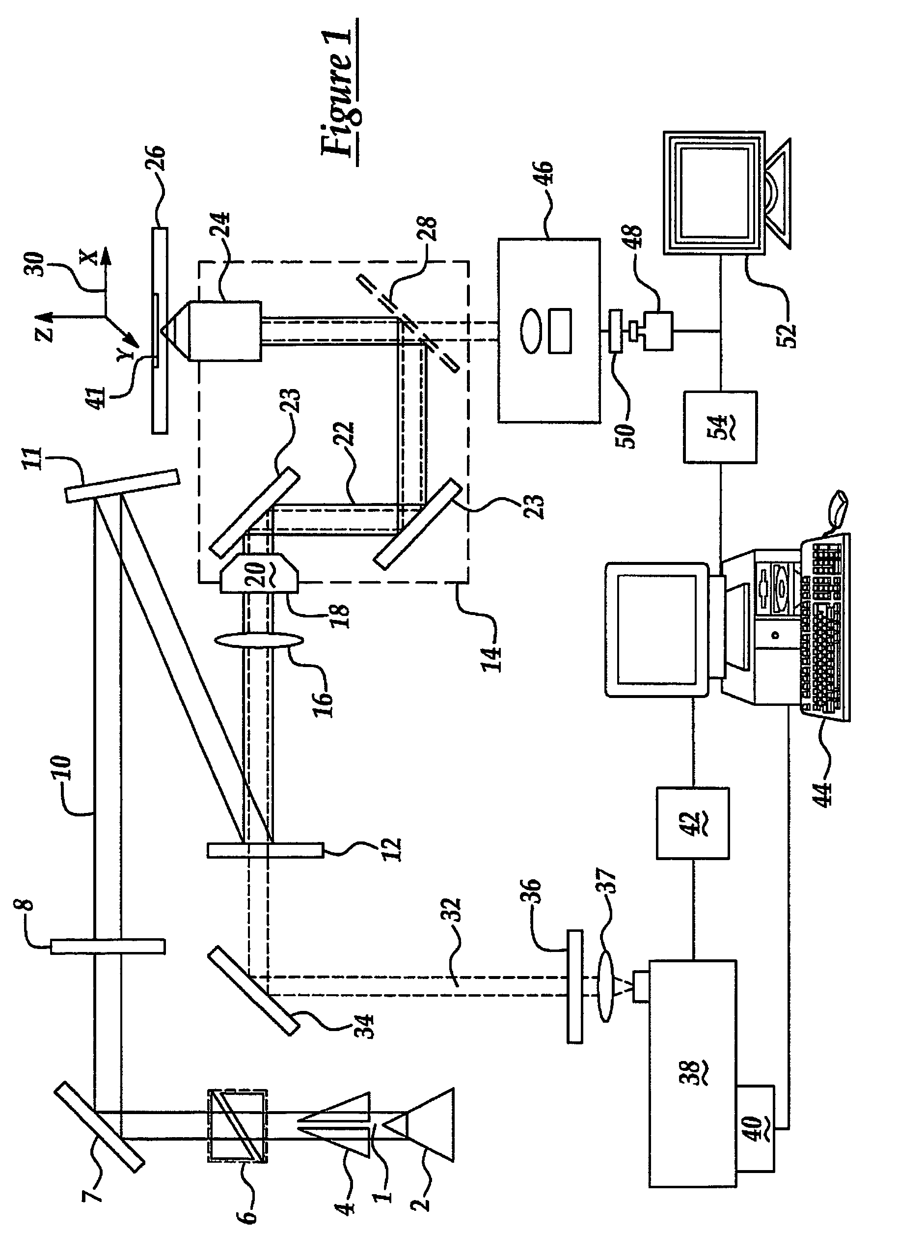 Surface-enhanced-spectroscopic detection of optically trapped particulate