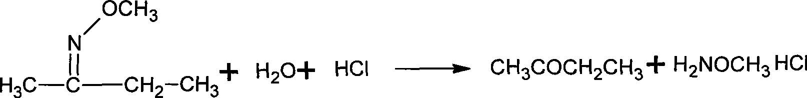 Method for synthesizing methoxy amine hydrochlorate