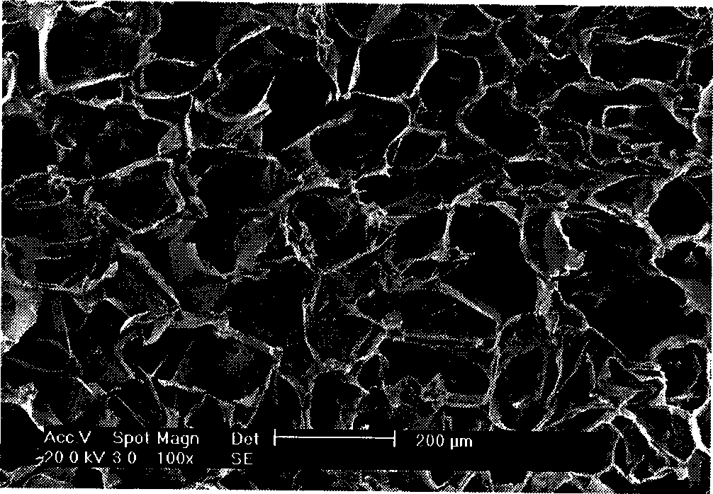 Method for preparing hydroxyapatite/silk fibroin compound porous stand material