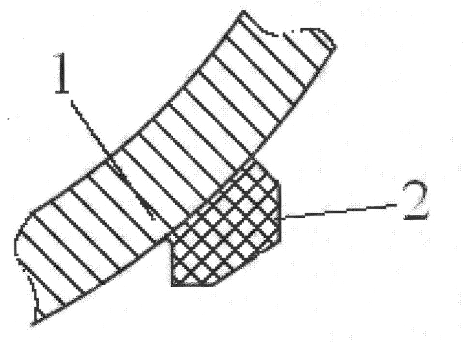 Method for controlling welding deformation between seal head and skirt transition section