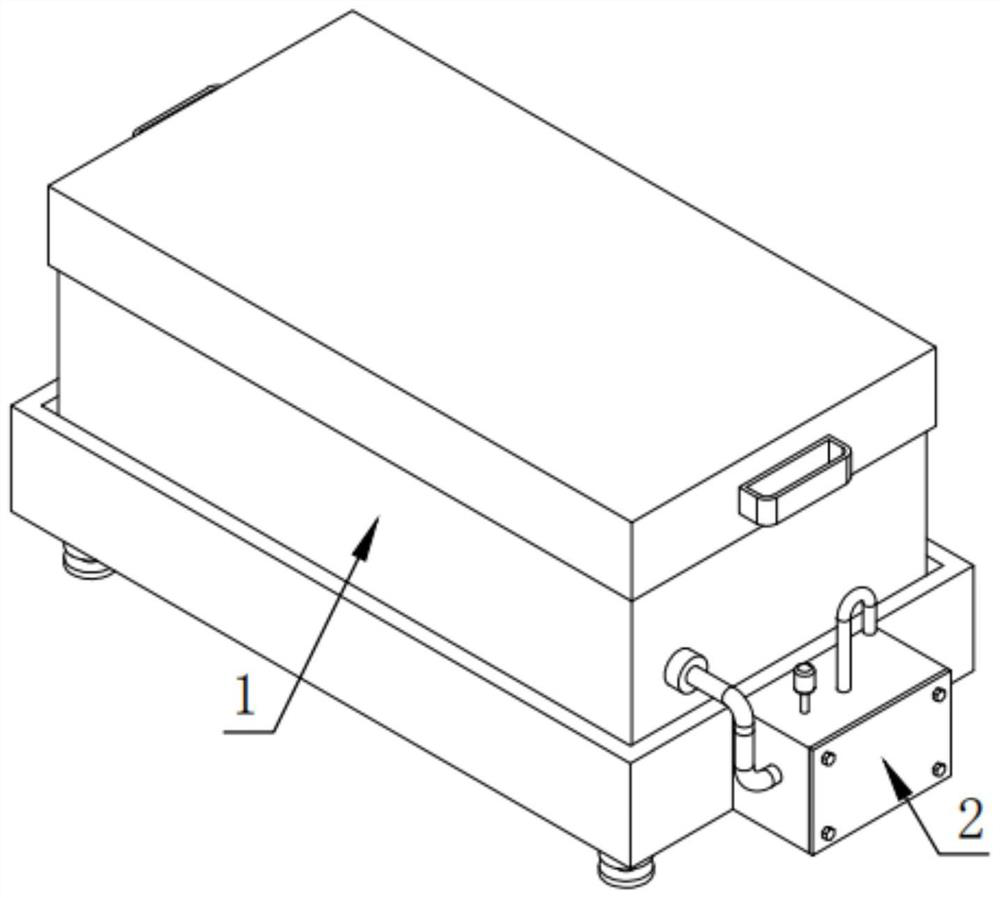 Shockproof logistics transportation device based on Internet of Things