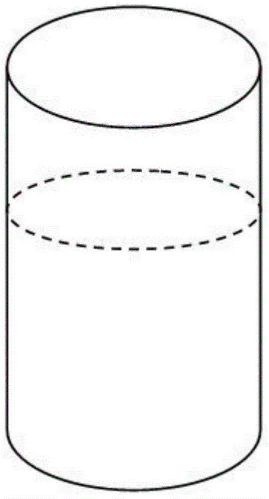 Method for accurately detecting drinking water volume of cup