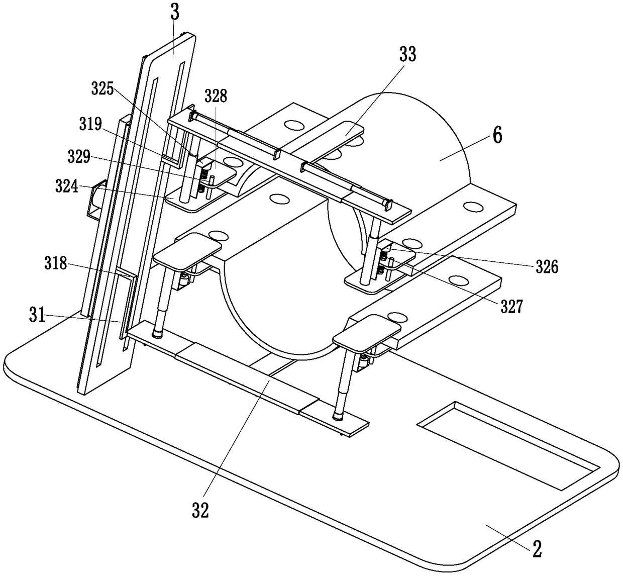 Intelligent robot for installing vegetable planting greenhouse