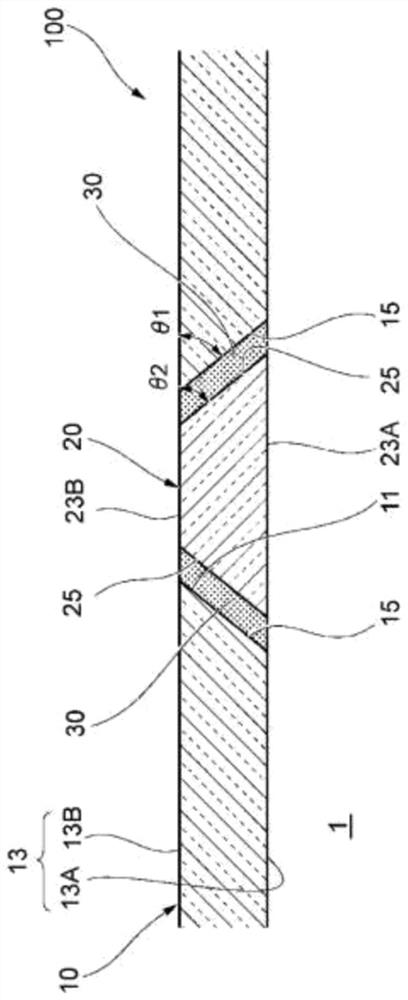 Protective member and communication terminal device including same