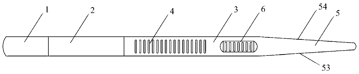 A kind of tweezers for gynecological operation and using method thereof