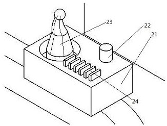 A self-balancing walking wheelchair for nursing