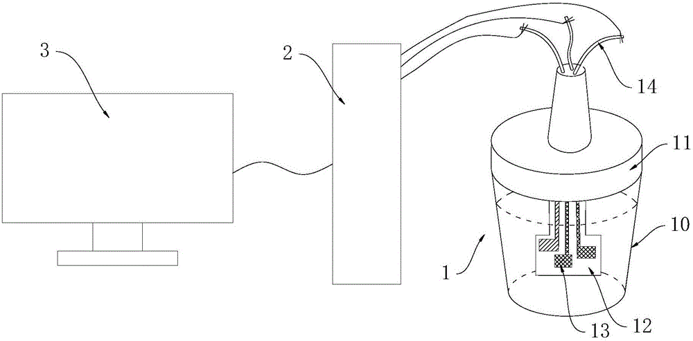 Environmental hormone detection device and method