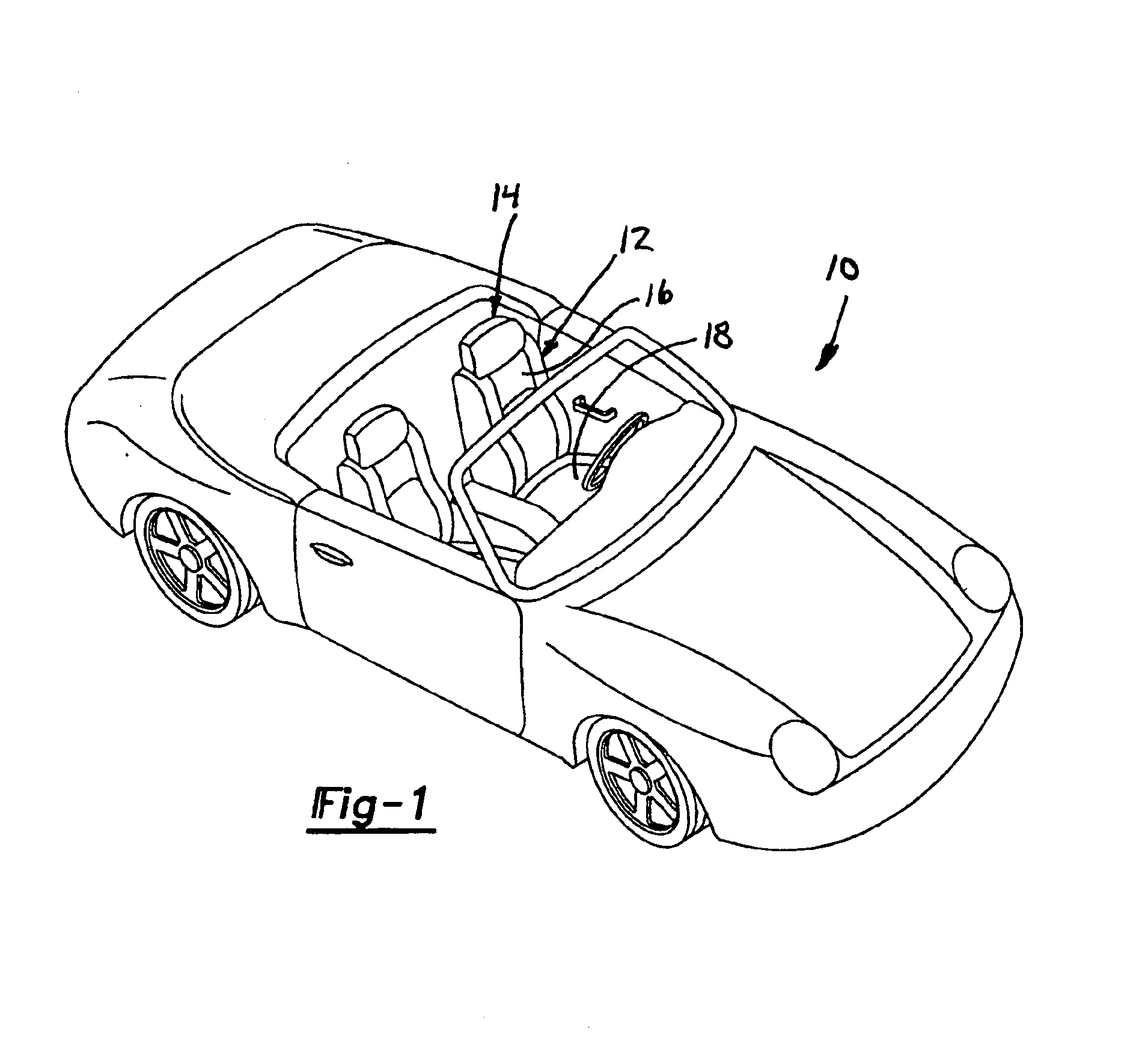 Head restraint for seat