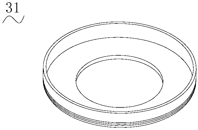 Battery cap welding device