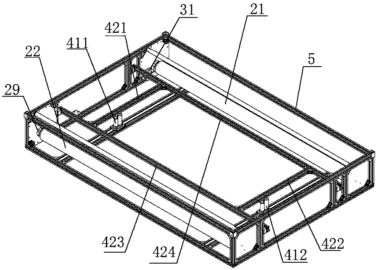 Shading mechanism of test lamp box