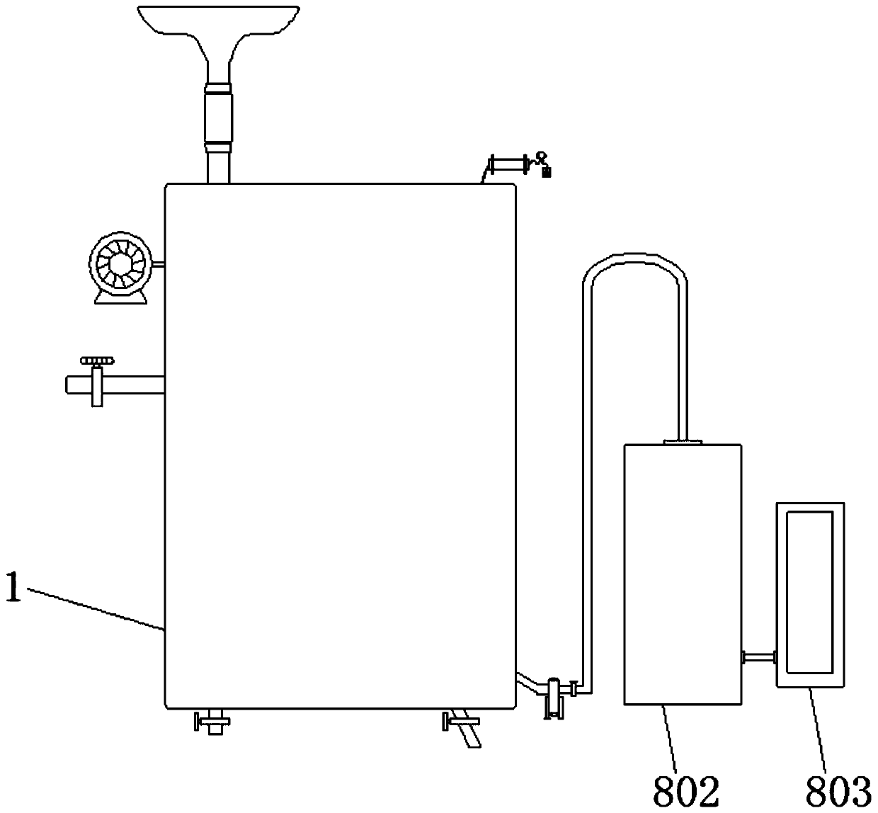 Cyclic heat supply and energy storage system for water thermal storage