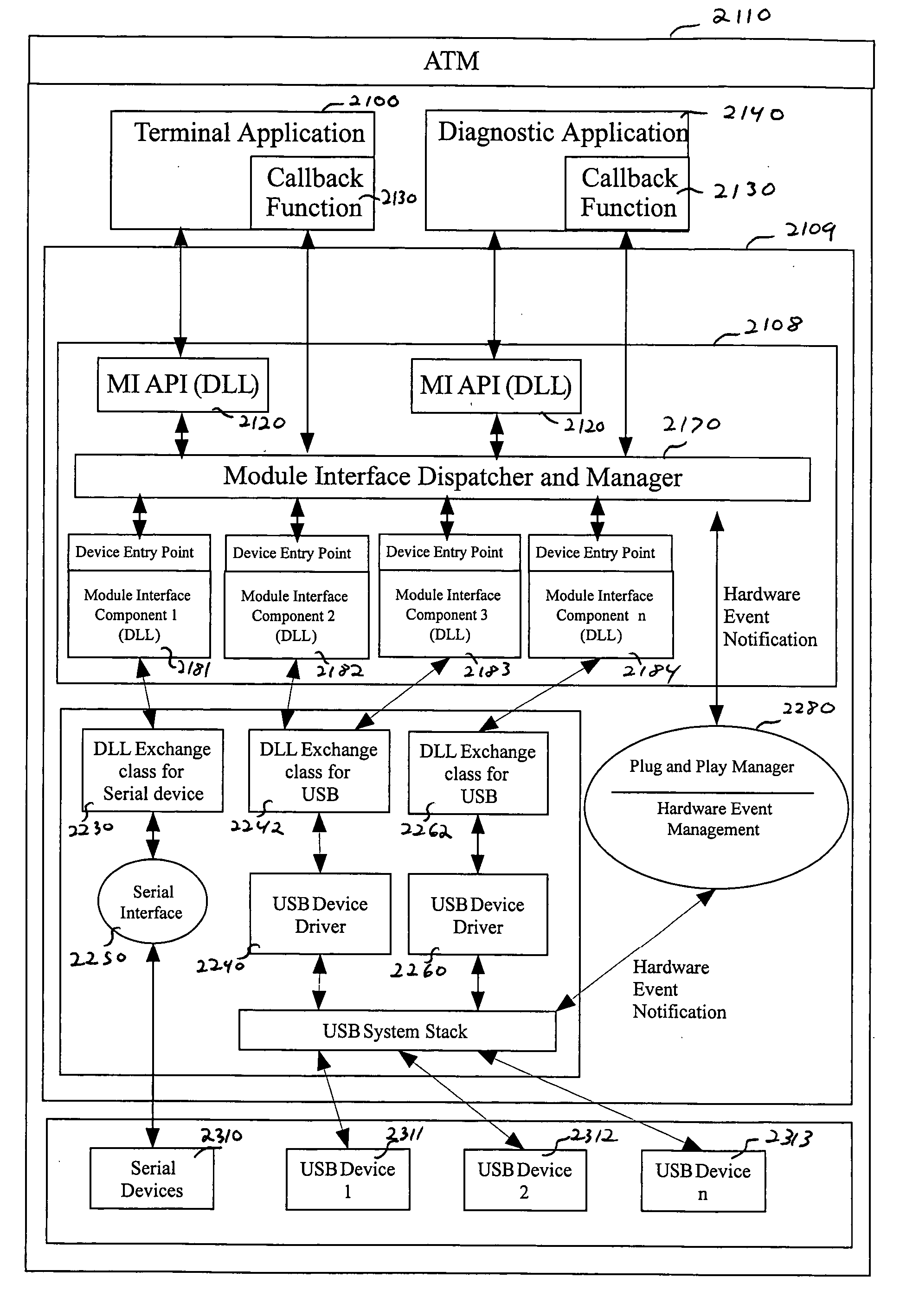 Cash dispensing automated banking machine diagnostic device