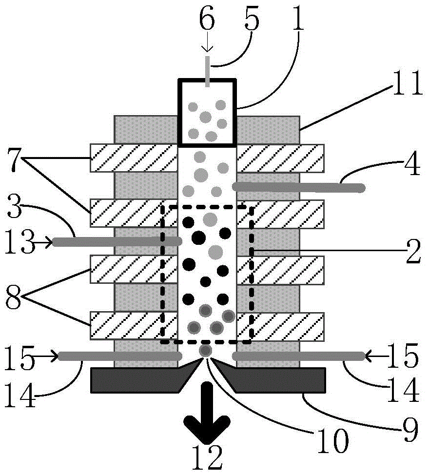 Atmospheric pressure chemical ionization source for mass spectrum