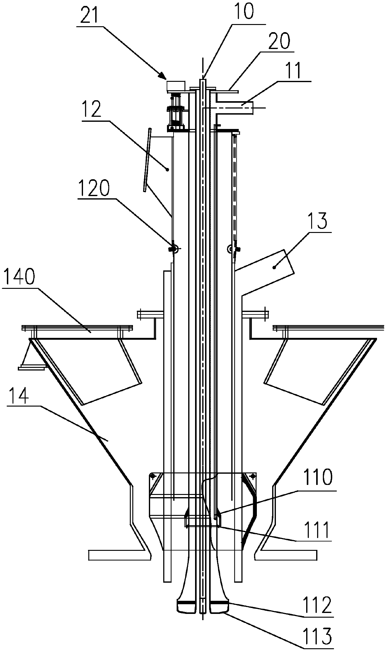 Improved vibrating premixed concentrate burner