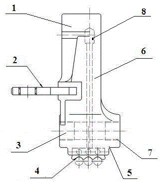 A new type of shift fork for commercial vehicles