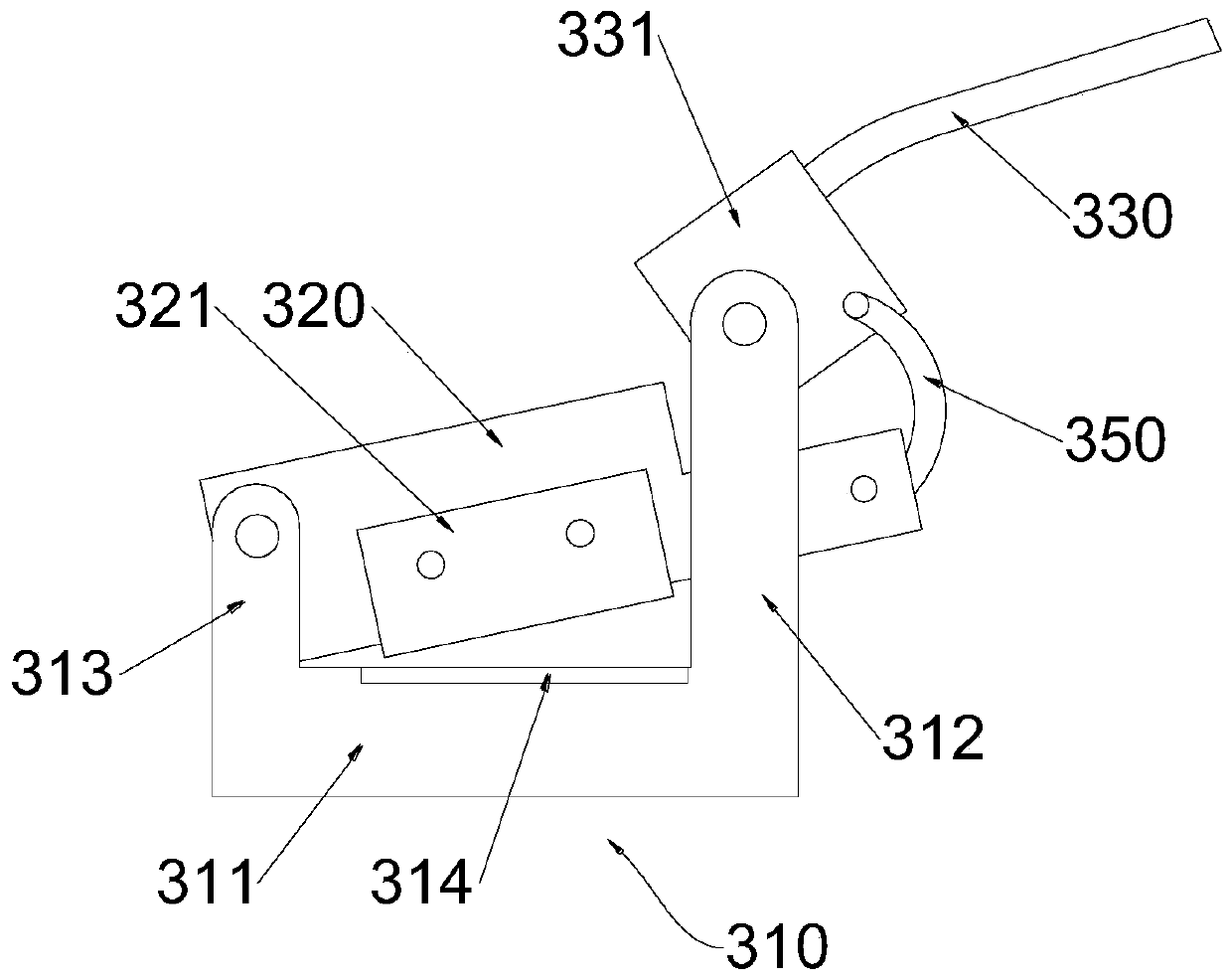 Butyl rubber sheet cutting machine