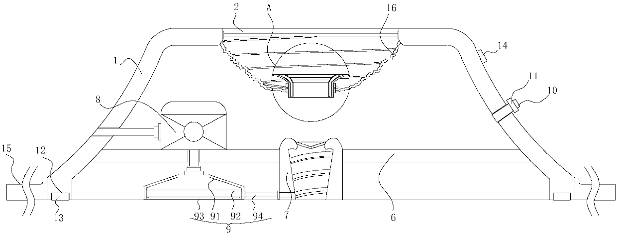 Auxiliary drilling device for hand-held electric drill