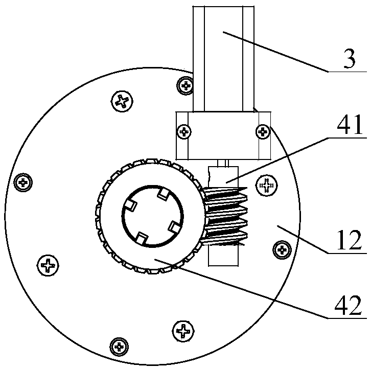 Gathering type quick-grasping sliding rod robot hand device with self-adaption